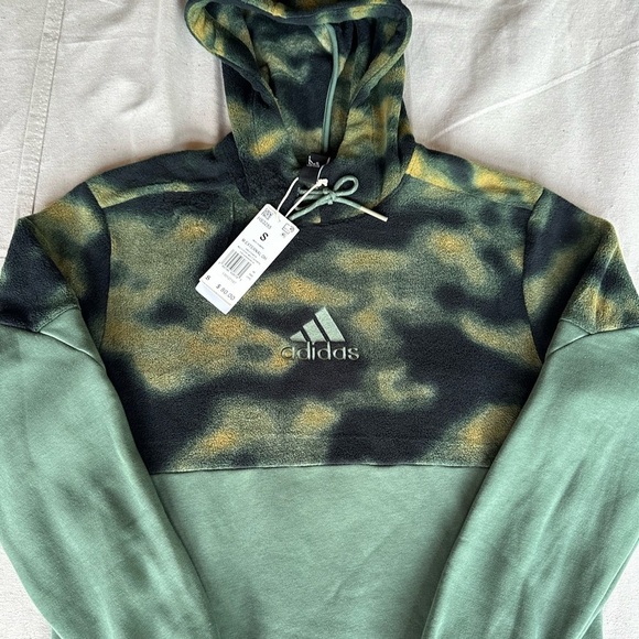 Adidas Polar Fleece Nature Hoodie - Picture 5 of 10